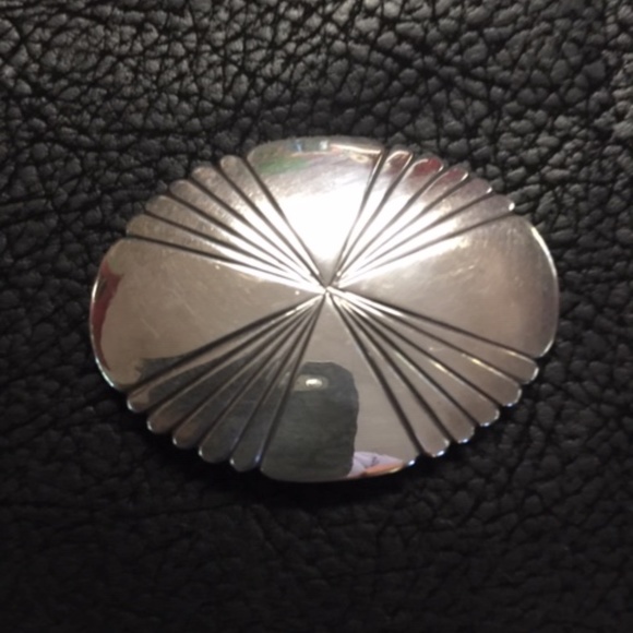 Navajo vintage sterling silver abstract design pin/pendant combo - Picture 1 of 2